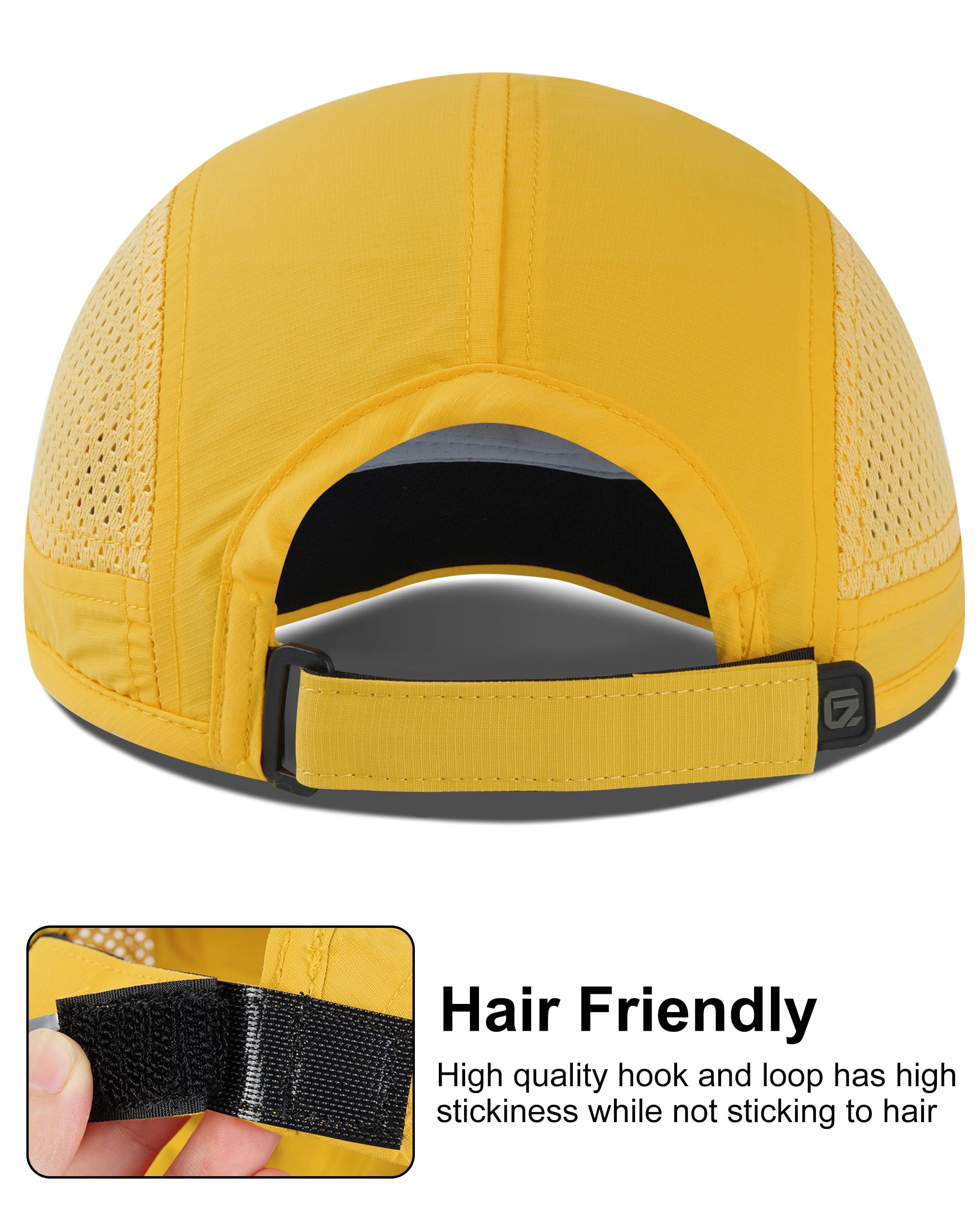 GADIEMKENSD Mens Folding Outdoor Hat Long Brim UPF 50+ Sun Protection