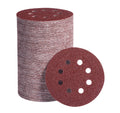 S SATC 72 PCS 5 Inch 8 Hole Hook and Loop Adhesive Sanding Discs Sandpaper for Random Orbital Sander 40 60 80 120 180 240 320 Grits