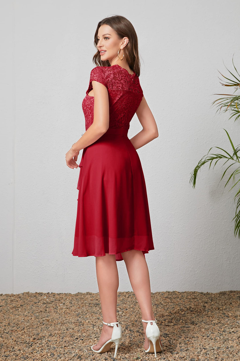 Women's Cocktail Dresses for Women Evening Party, Tea Party Dress for Women 2025 Wedding Guest Dress Prom Semi Formal Dress