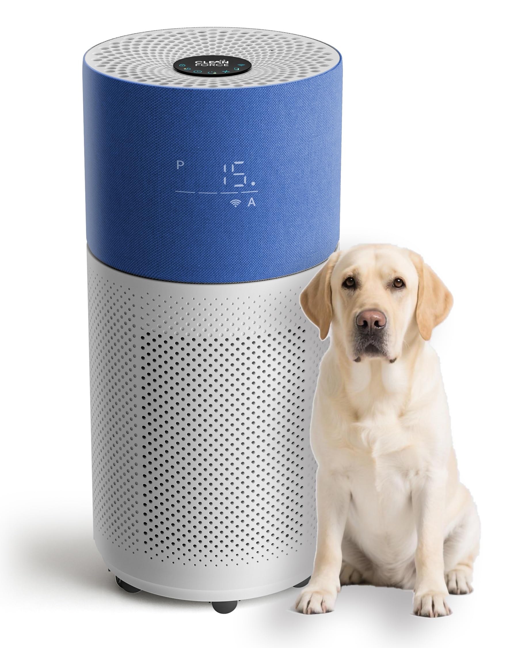 CleanForce Rainbow Cube | World’s First 4-in-1 Space-saving Air Purifier with Bluetooth Speaker, Wireless Charger & Aroma Diffuser | Swiss Tech，over 900ft² Coverage | Ultra-Quiet