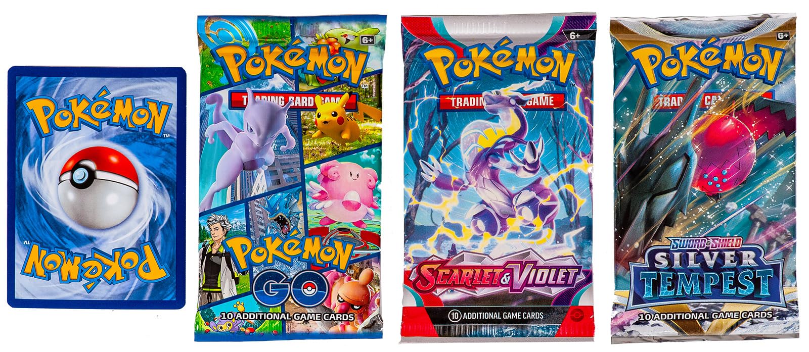 Pokemon Cards - 3 Booster Packs (Random packs)