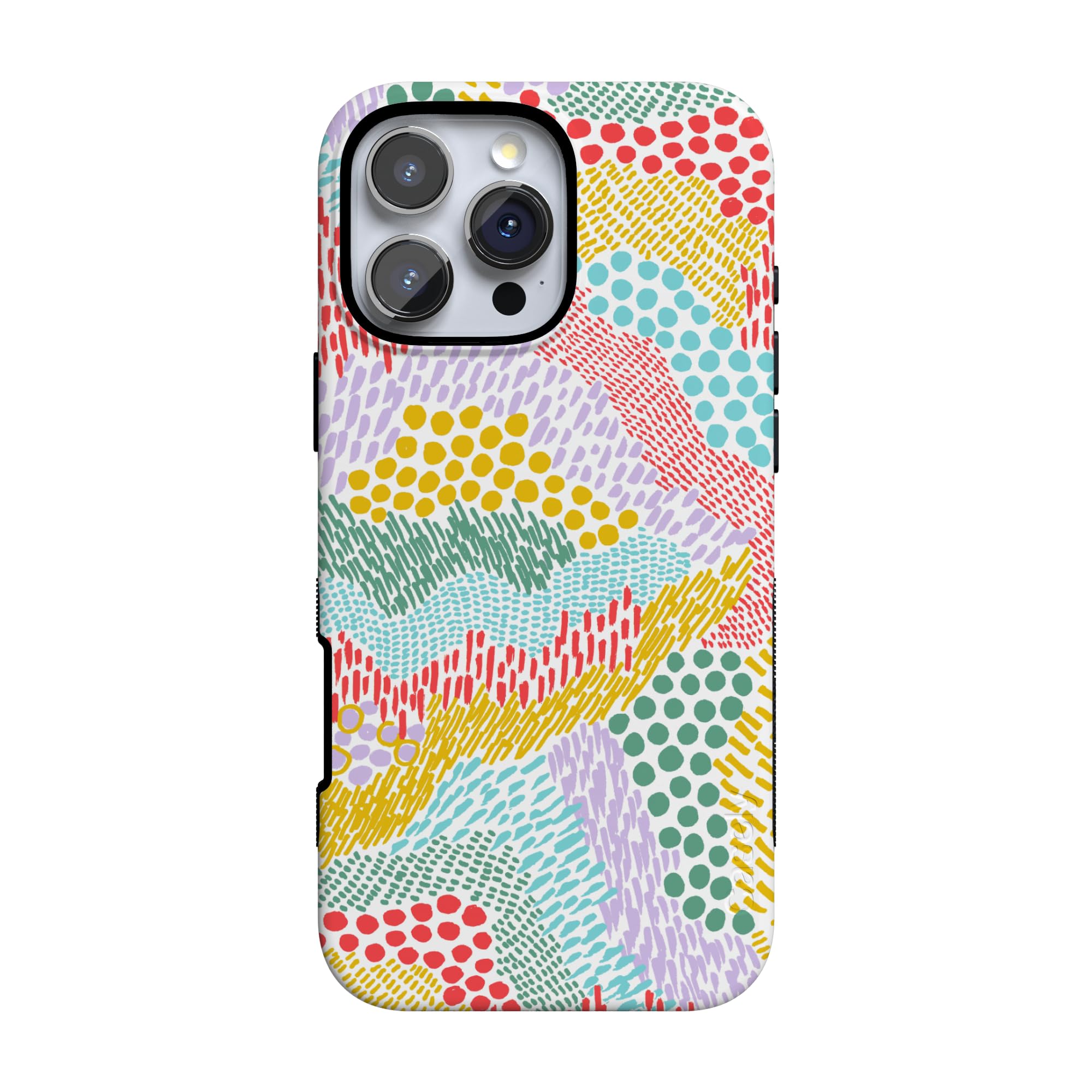 Casely iPhone 16 Pro Max Case | All The Fun Things | Fun on Weekdays | Bold Protective Design | Compatible with MagSafe