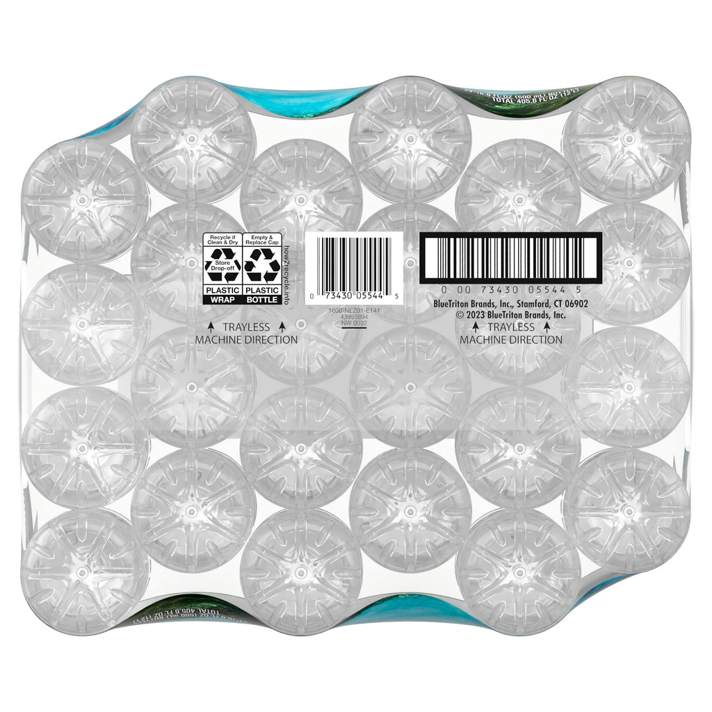 Zephyrhills Spring Water, 8 oz Mini Bottles, 48 Pack (3 Cases)