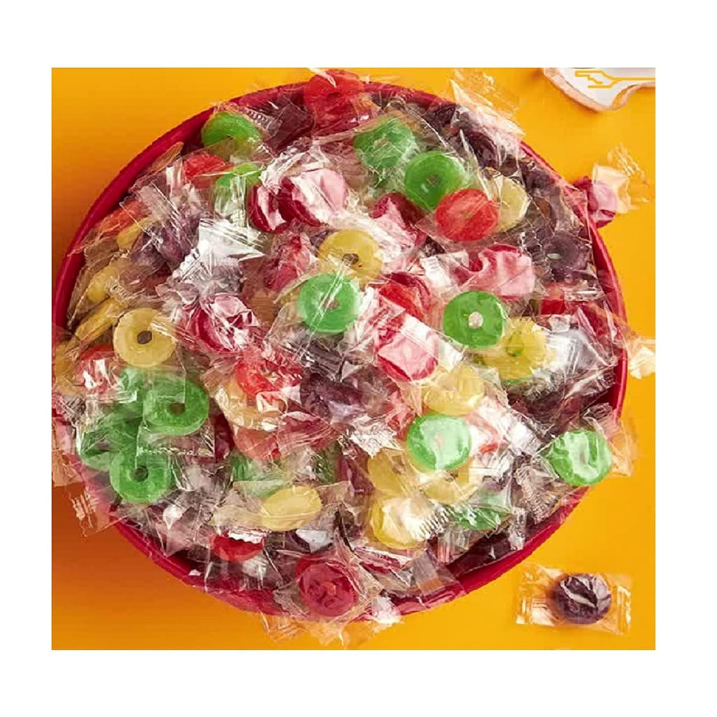 Life Savers Hard Candy 5 Flavors - 5 lbs of Candy - Individually Wrapped - Cherry, Watermelon, Orange, Pineapple, and Raspberry - Perfect for Stocking the Pantry