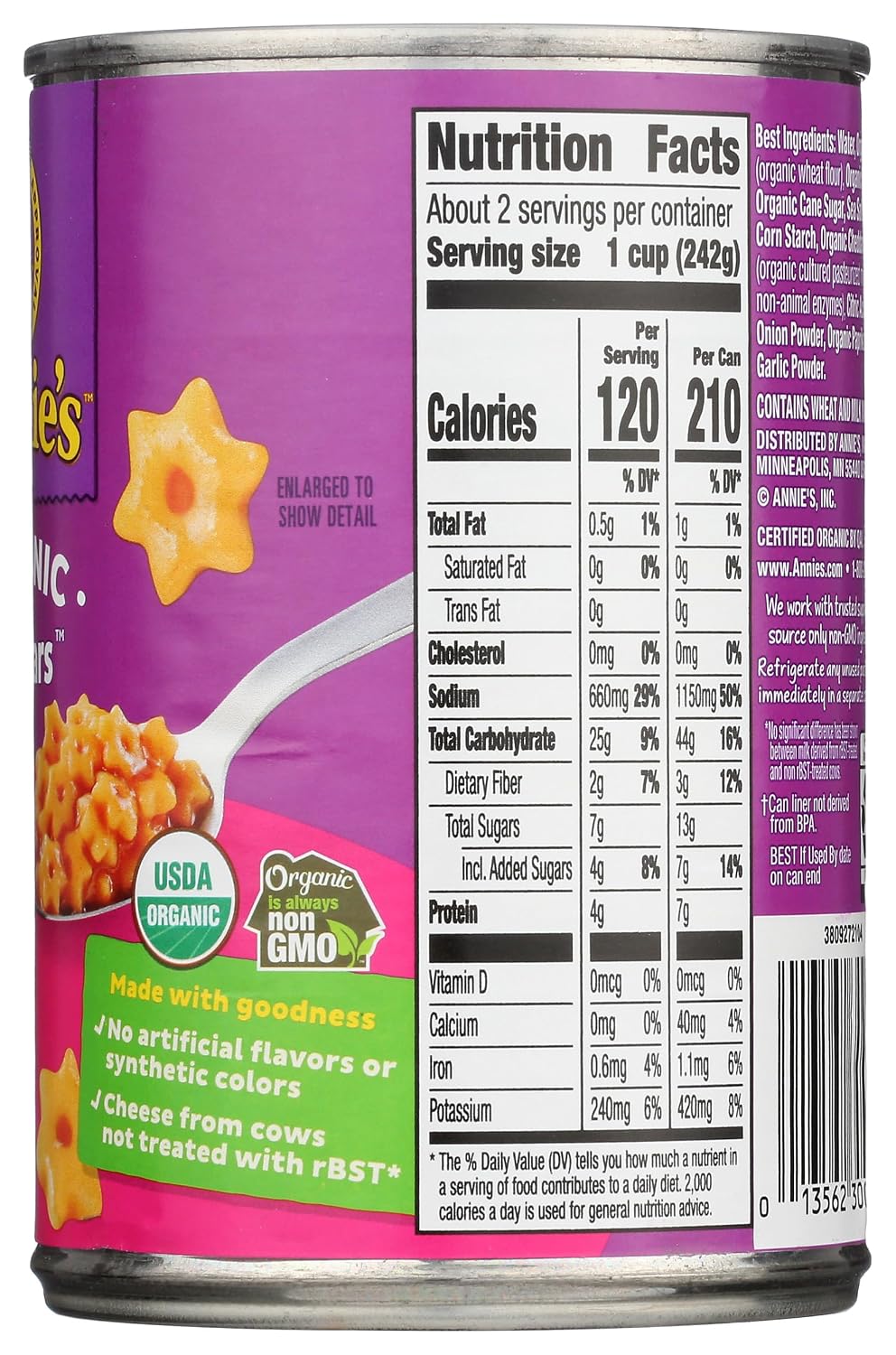 Annie's Homegrown Canned Meal All Stars,15 Ounce