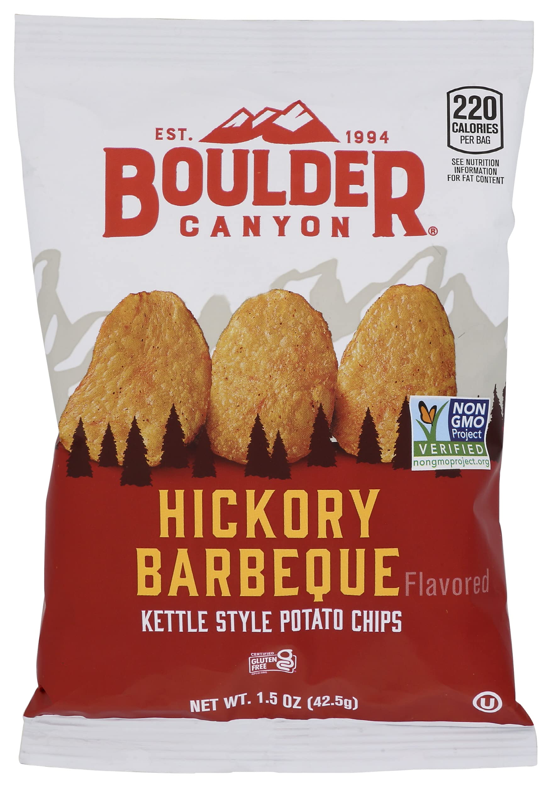 Boulder Canyon Boulder Batch Agave Sriracha Kettle Potato Chips, 5.25 oz - Pack of 12