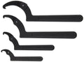 Williams JHW472 Adjustable Hook Spanner Wrench with Span Diameter of 1-1/4 to 3-Inch, Ideal for Adjusting Collars, Lock Nut Rings, and Bearings