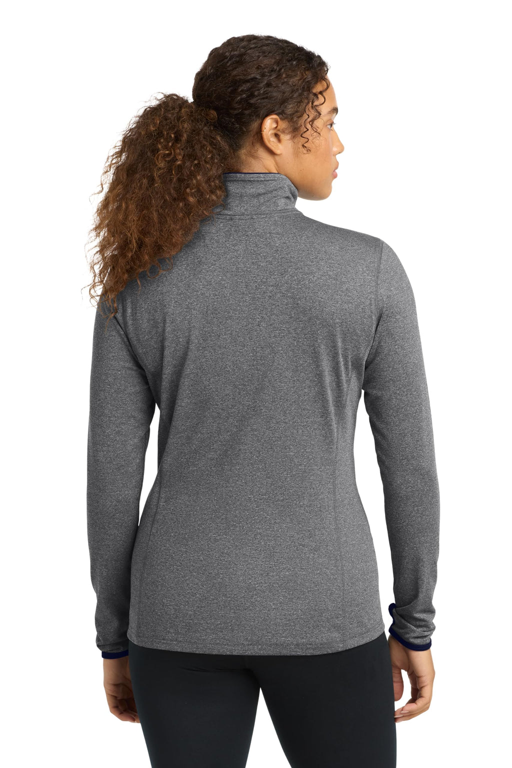 SPORT-TEK Women's Sport-Wick Stretch Contrast Full Zip Jacket