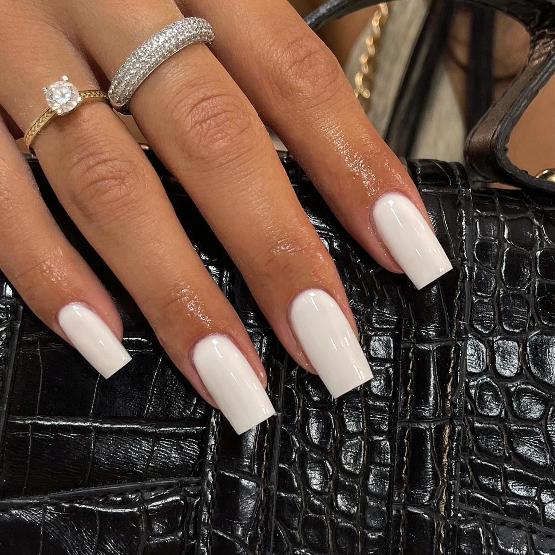 KQueenest Cat Eye Red Press On Nails Long Square, Glitter Burgundy Red Fake Nails Press Ons Extra Long Coffin, Sparkly Bling Soft Gel Glue on Nails For Women Birthday Party Decoration, 30 Pcs
