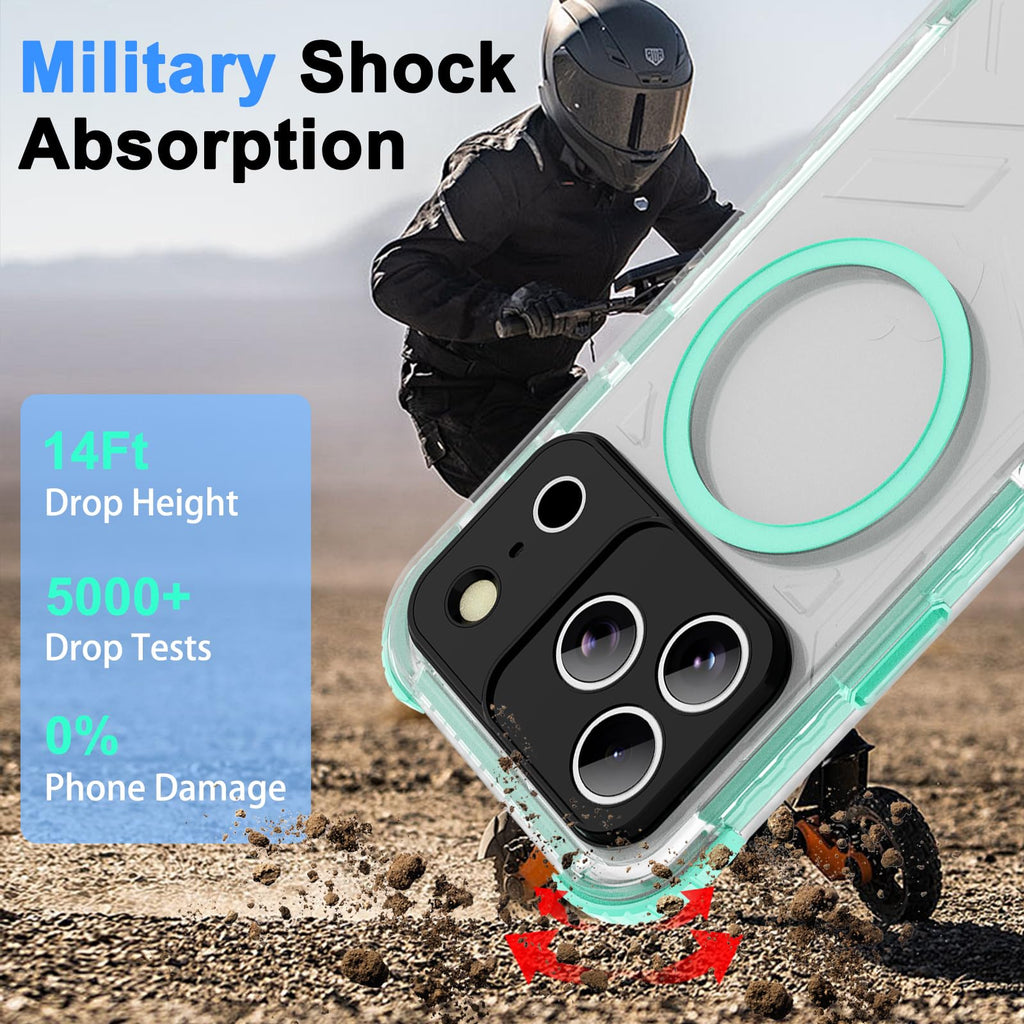 iPhone 13 Pro Case, Waterproof & Shockproof Phone Case, Full Protection, IP68, 6.1 Inch, Black