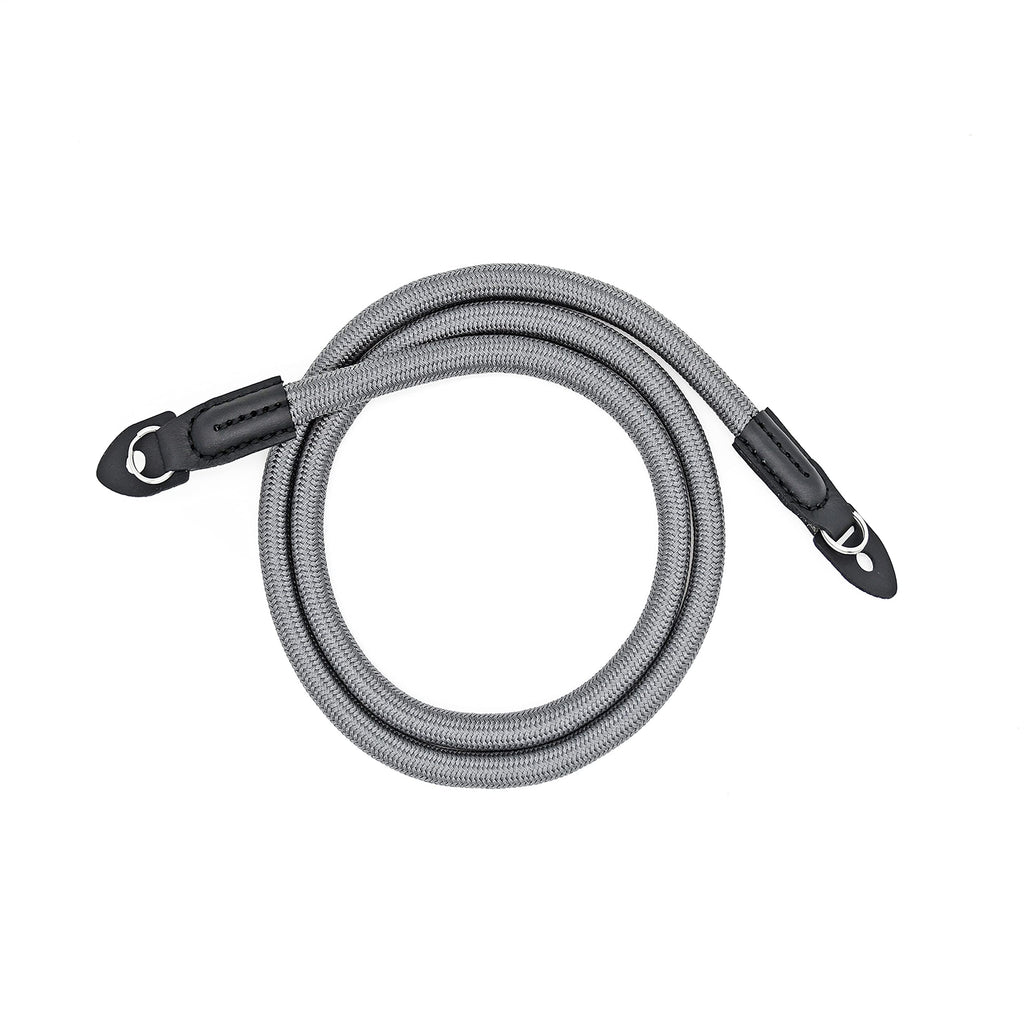 Camera Strap Vintage 100cm Nylon Climbing Rope Camera Neck Shoulder Strap for Micro Single and DSLR Camera.(Black)