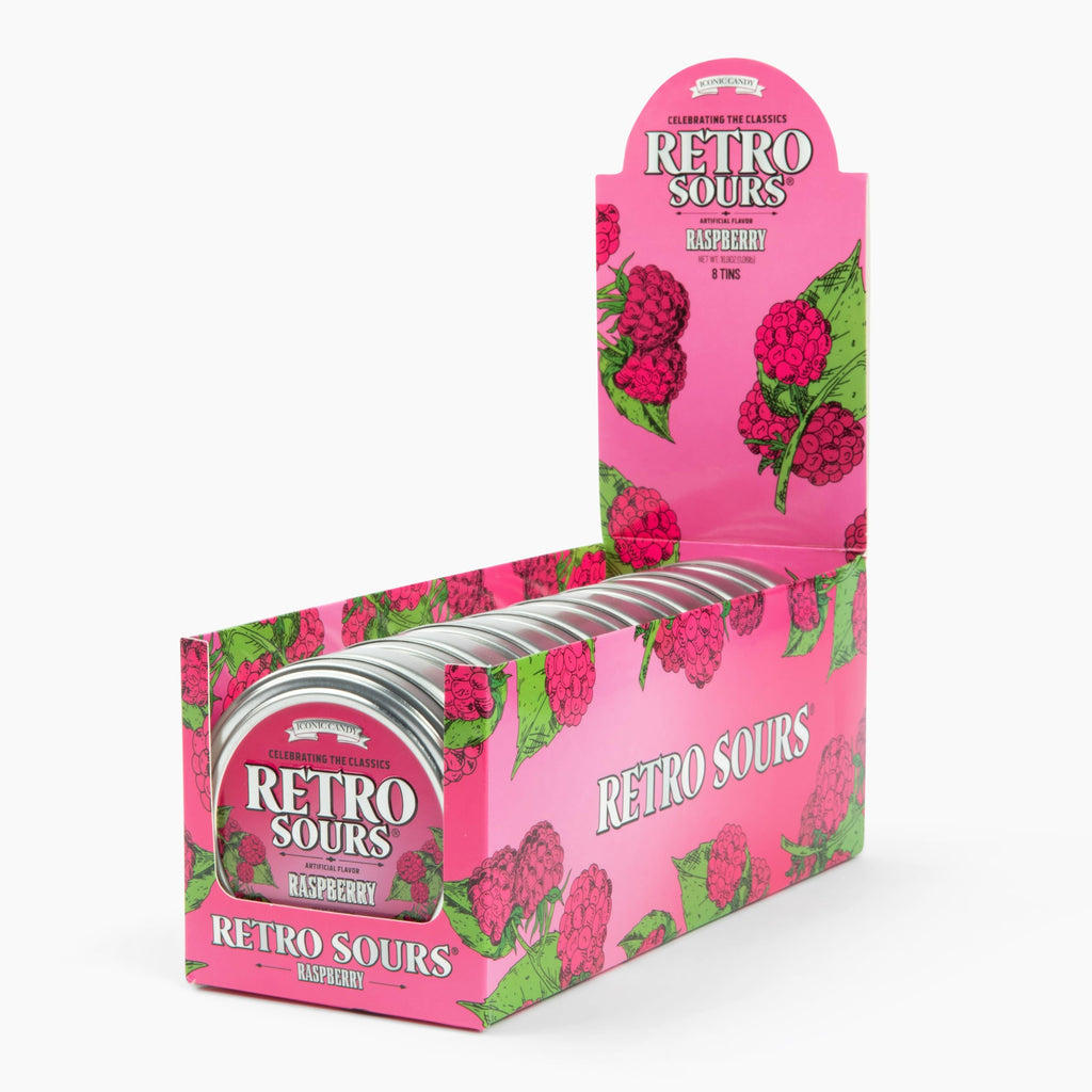 Retro Sours | Hard Tangy Candy | Brought To You By Iconic Candy (1, Red Apple)