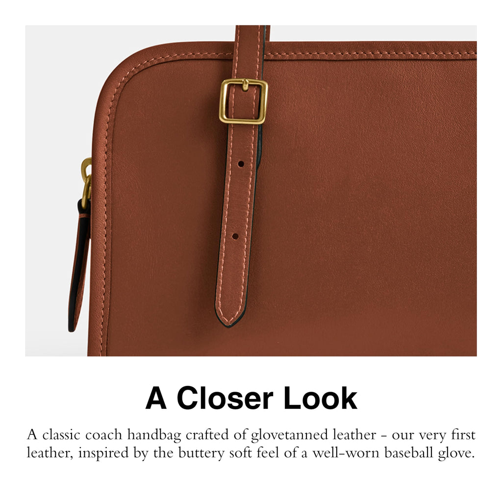 COACH Swing Zip Bag with Grommets
