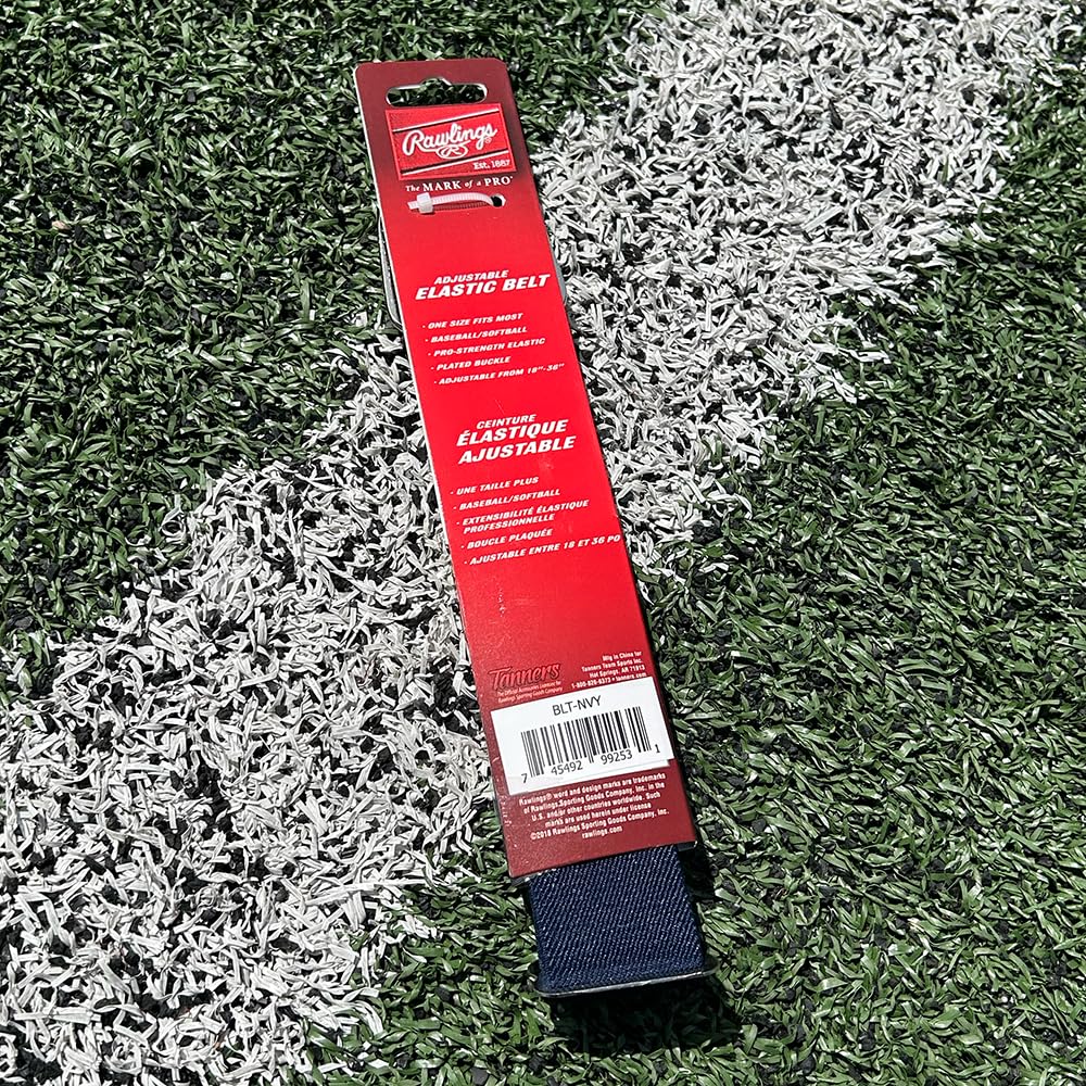 Rawlings | Elastic Game Day Belt | Baseball/Softball | Adult/Youth | Multiple Colors