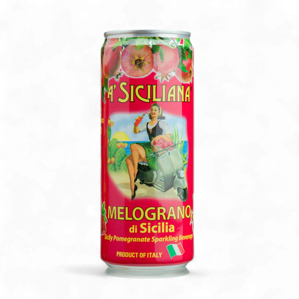 A' Siciliana Sicilian Sparkling Drink Aranciata - Refreshing and Delicious Italian Soda made with Sicilian Blood Orange - Authentic Imported Italian Beverage - Blood Orange Soda 24 Pack of 11.15 fl oz Cans