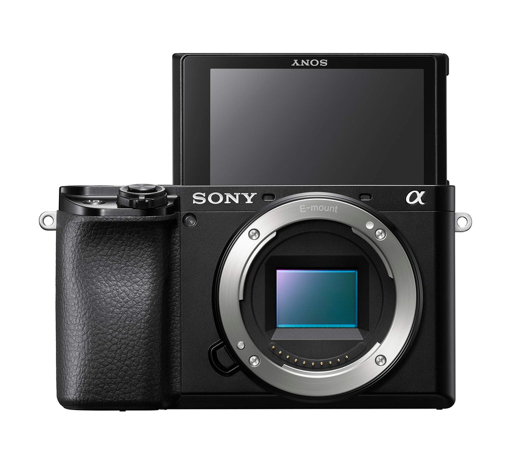 Sony ILCE6100KB Alpha 6100 Mirrorless 4K Video Camera with E PZ 16-50mm Lens - Black