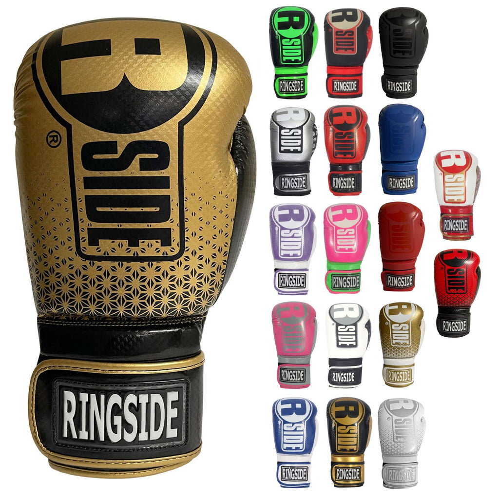 Ringside Apex Bag Gloves, IMF-Tech Boxing Gloves with Secure Wrist Support, Synthetic Boxing Gloves for Men and Women