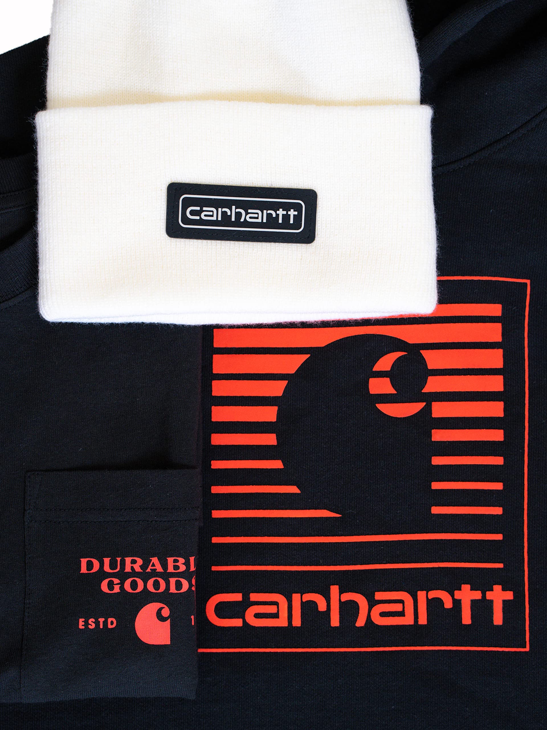 Carhartt Men's Knit Logo Patch Beanie