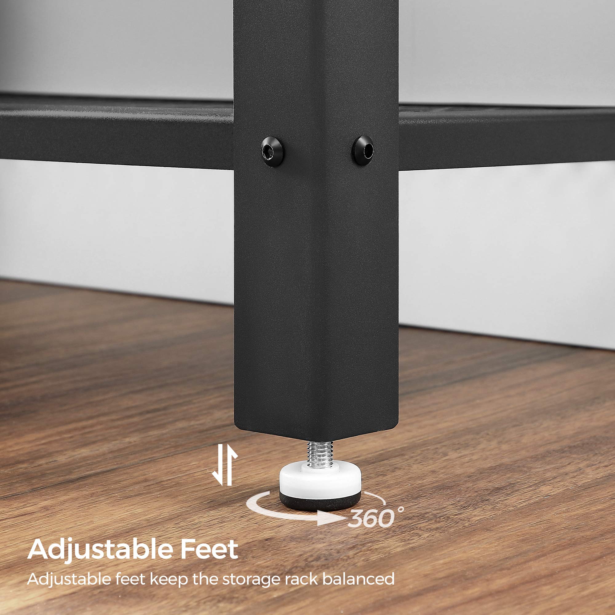VASAGLE 40" Industrial Console Table, 3 Tier Entryway Table with Storage Shelf, Narrow Sofa Table for Living Room, Hallway, Entrance Hall, Corridor, Bedroom, Greige and Black ULNT081B02
