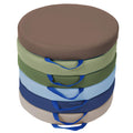 Factory Direct Partners SoftScape 15 inch Square Classroom Floor Cushions with Handles; Flexible Seating for Daycare, Preschool, Playroom; 2 inch Thick Deluxe Foam (6-Piece) - Assorted, 12228-AS