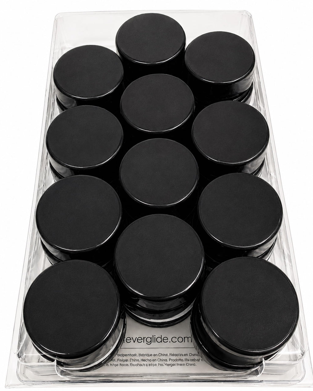 Forever Glides Wrought Iron Patio Furniture Feet Cap Glides and Outdoor Table and Chair Leg Floor Protector Pads - 1.5 Inch - 24-Pack - Black
