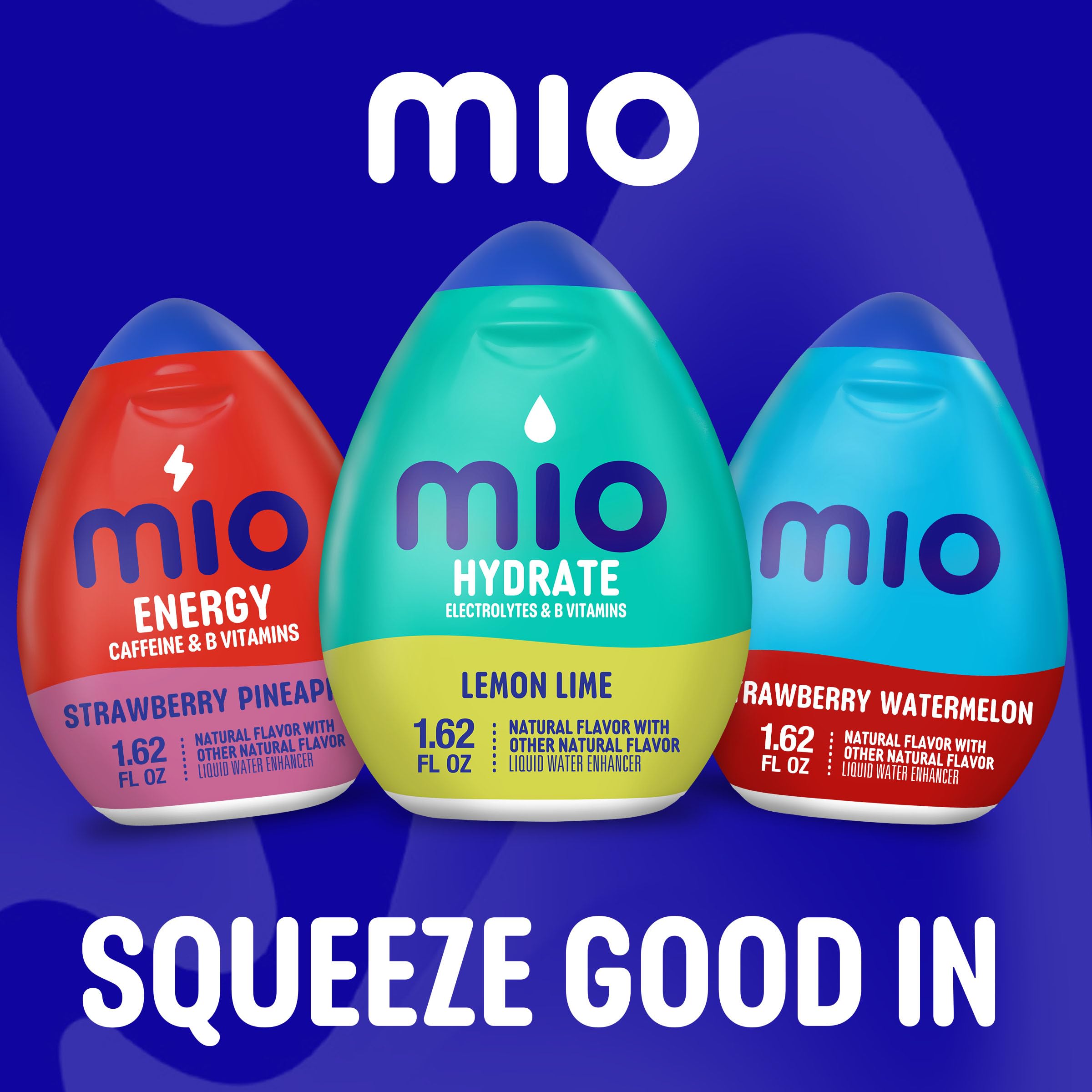 Mio Liquid Water Enhancer 1.62, 2 of Each: Lemon Lime, Berry Blast, Arctic Grape, Orange Tangerine, (8 ct.) | 2 of Each