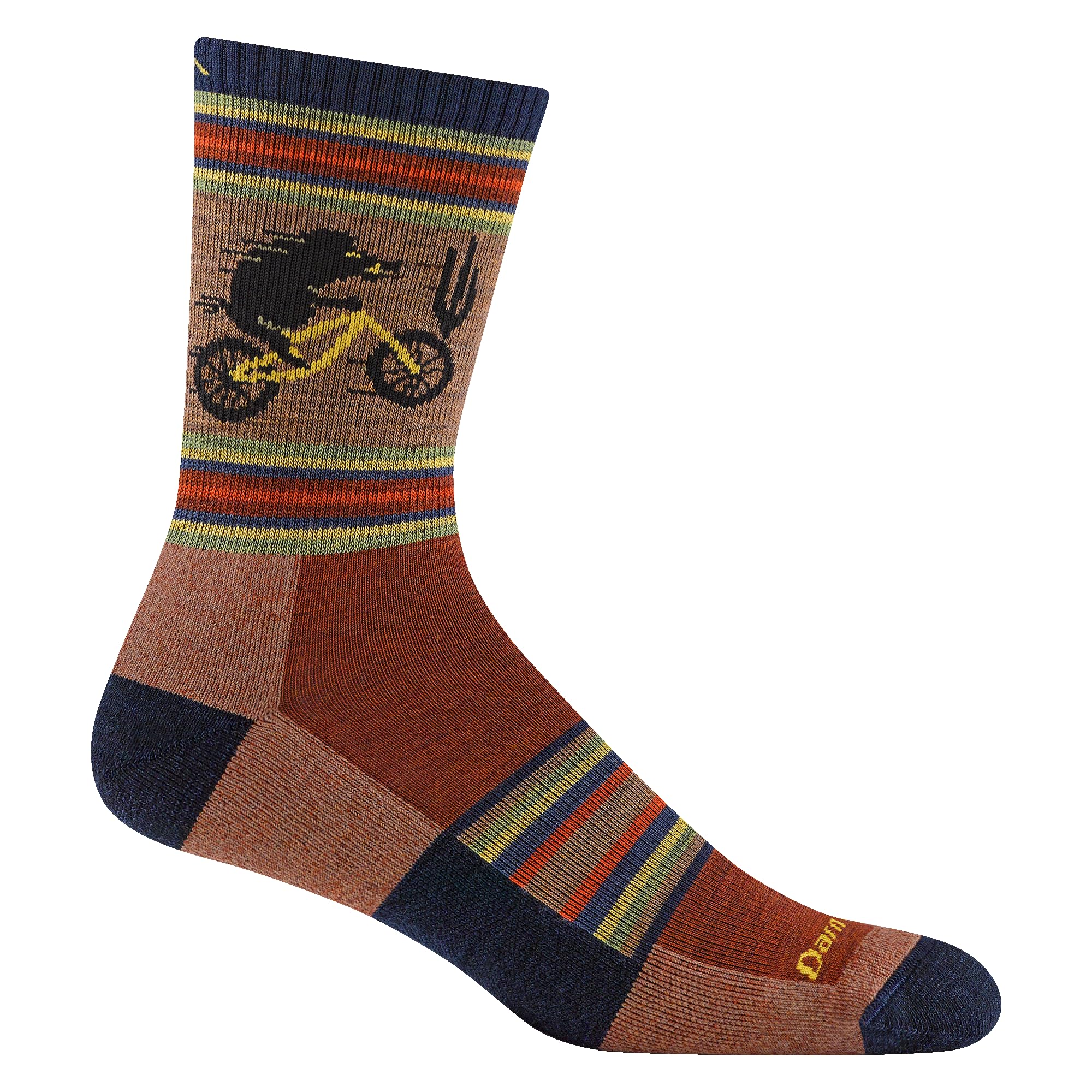 Darn Tough Vermont Men's Willoughby Micro Crew Lightweight with Cushion Sock (Style 5003)
