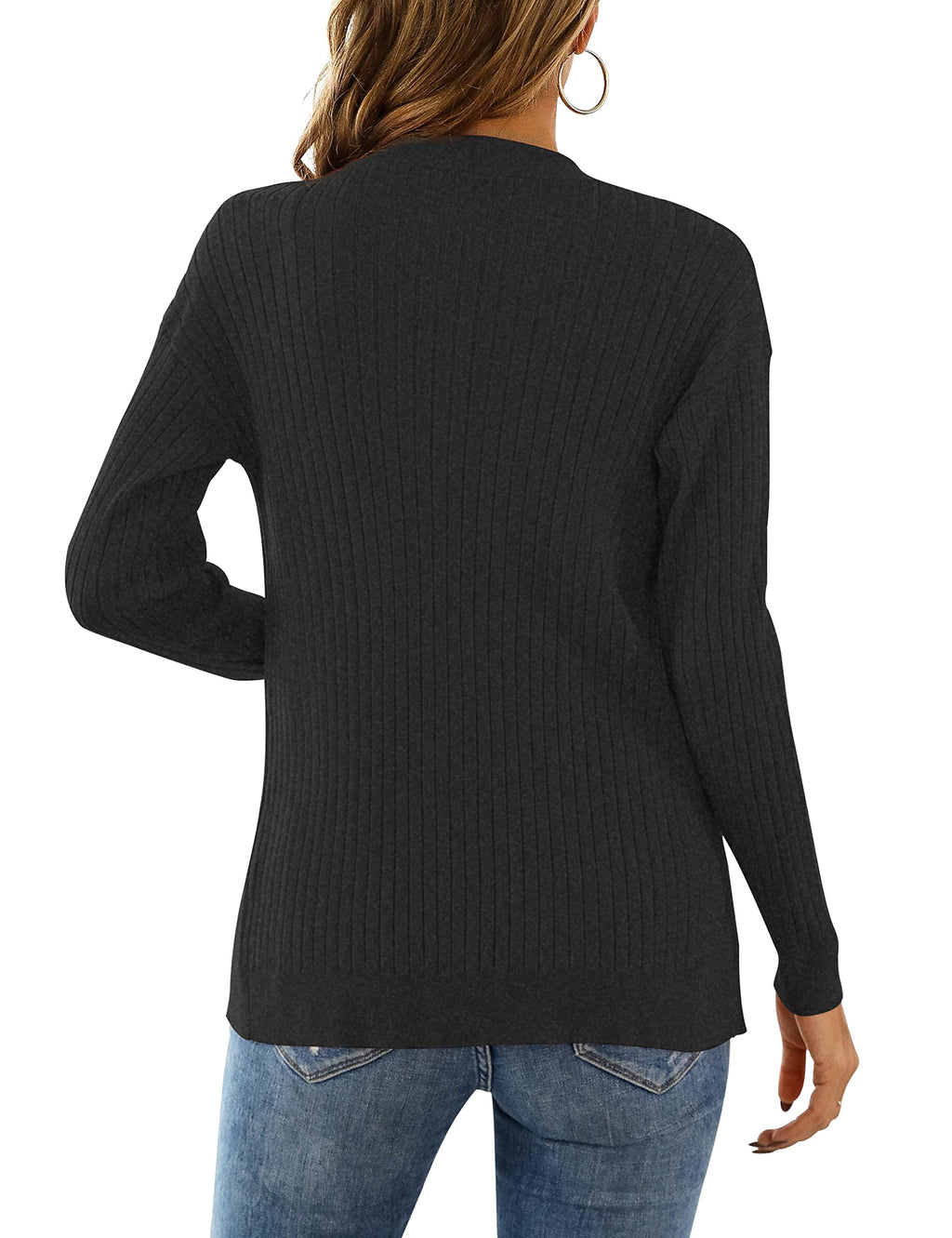 LIENRIDY Women's Knit Cardigan Long Sleeve Button Down Sweater Lightweight Cardigans, S-XL