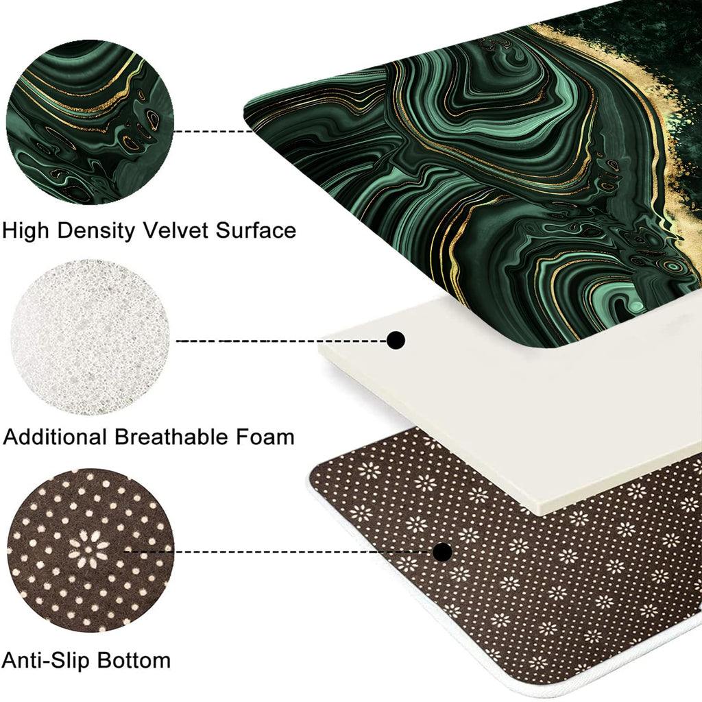 Nkzply 4 Pcs Black Marble Shower Curtain Sets with Rugs Gold Bathroom Sets with Shower Curtain and Rugs Modern Abstract Bathroom Decor Accessories Shower Curtains for Bathroom Toilet Lid Cover