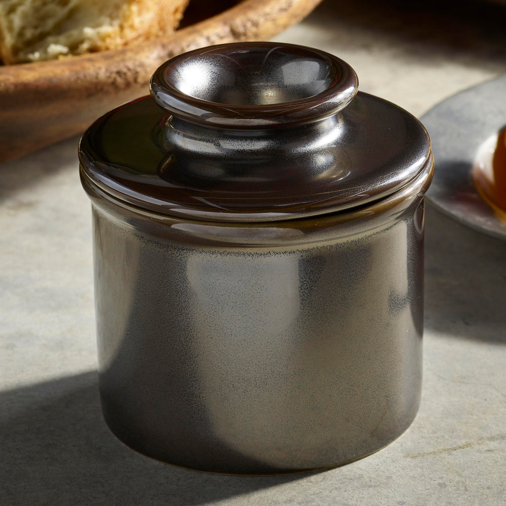Butter Bell - The Original Butter Bell Crock by L. Tremain, a Countertop French Ceramic Butter Dish Keeper for Spreadable Butter, French Ceramic Butter Dish Keeper, Specialty (Ivory Matte)