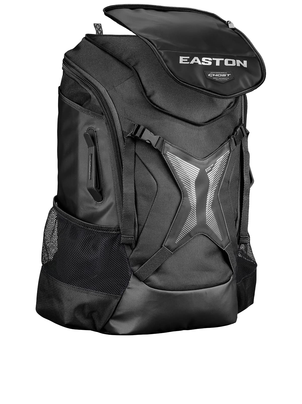Easton | Ghost NX Backpack Equipment Bag | Adult | Fastpitch Softball | Team Logo Panel | Multiple Colors