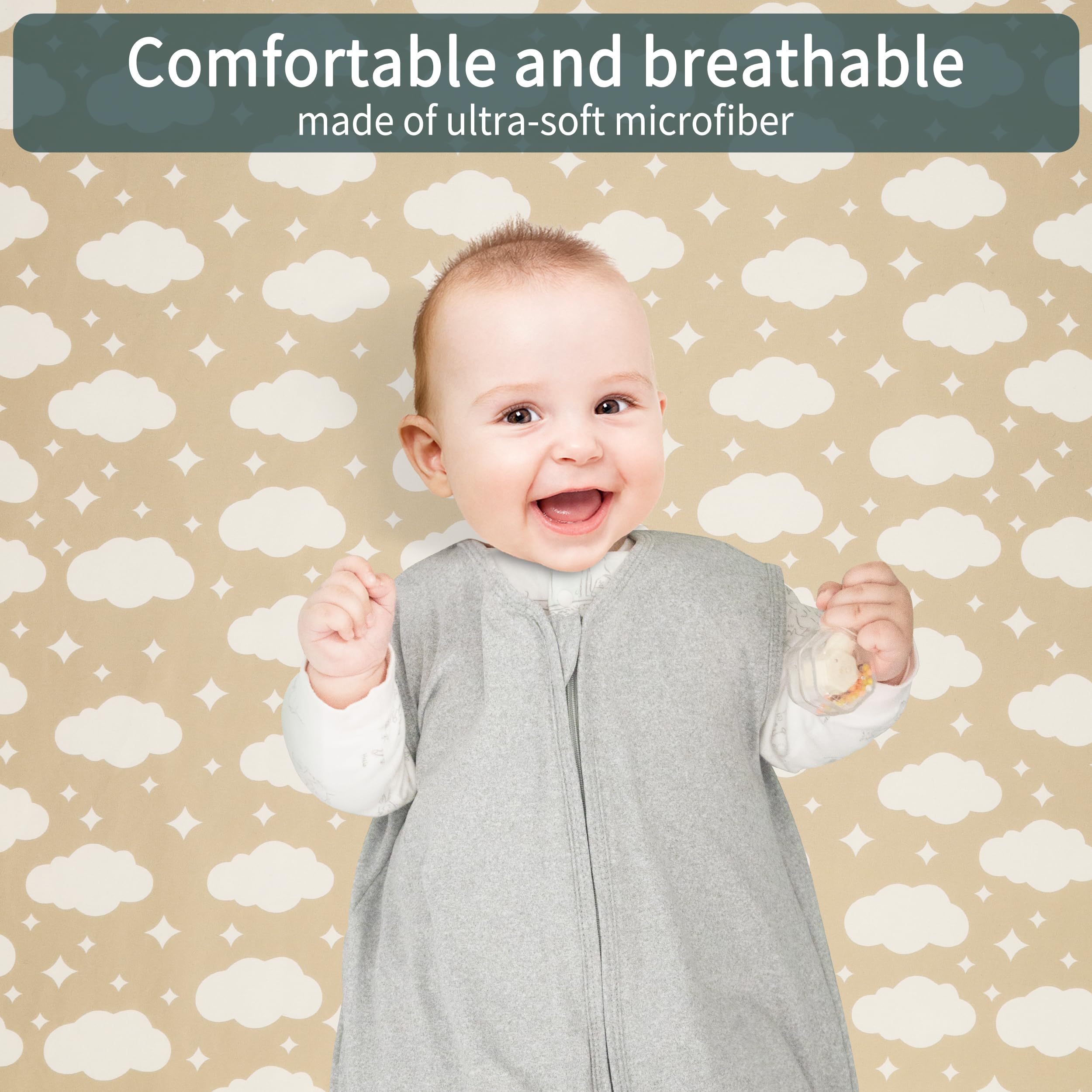 GUNTAIL Baby Crib Sheets for Boys Girls, 2 Pack Fitted Crib Sheet for Standard Crib and Toddler Mattress, Soft Microfiber Baby Sheet 52x28x8in (Brown & Green)