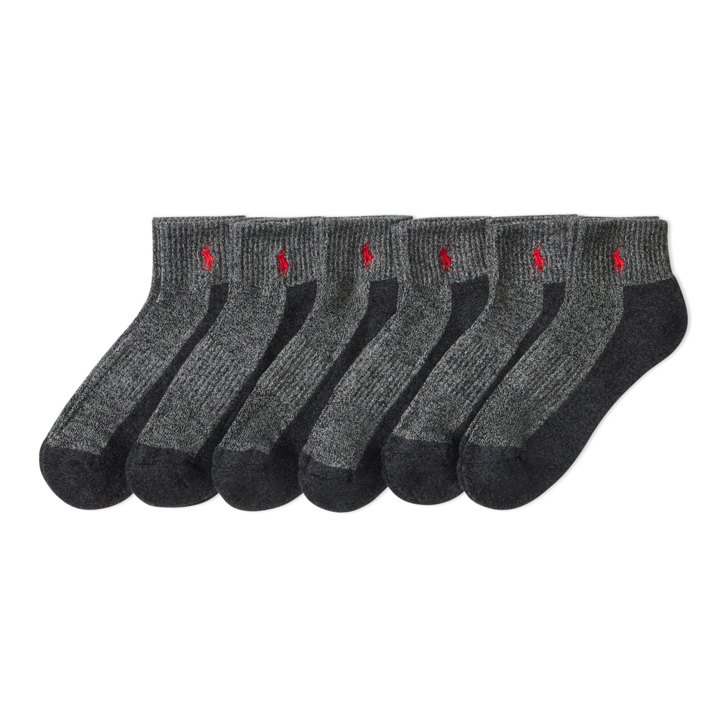 POLO RALPH LAUREN Men's Performance Cotton Quarter Socks