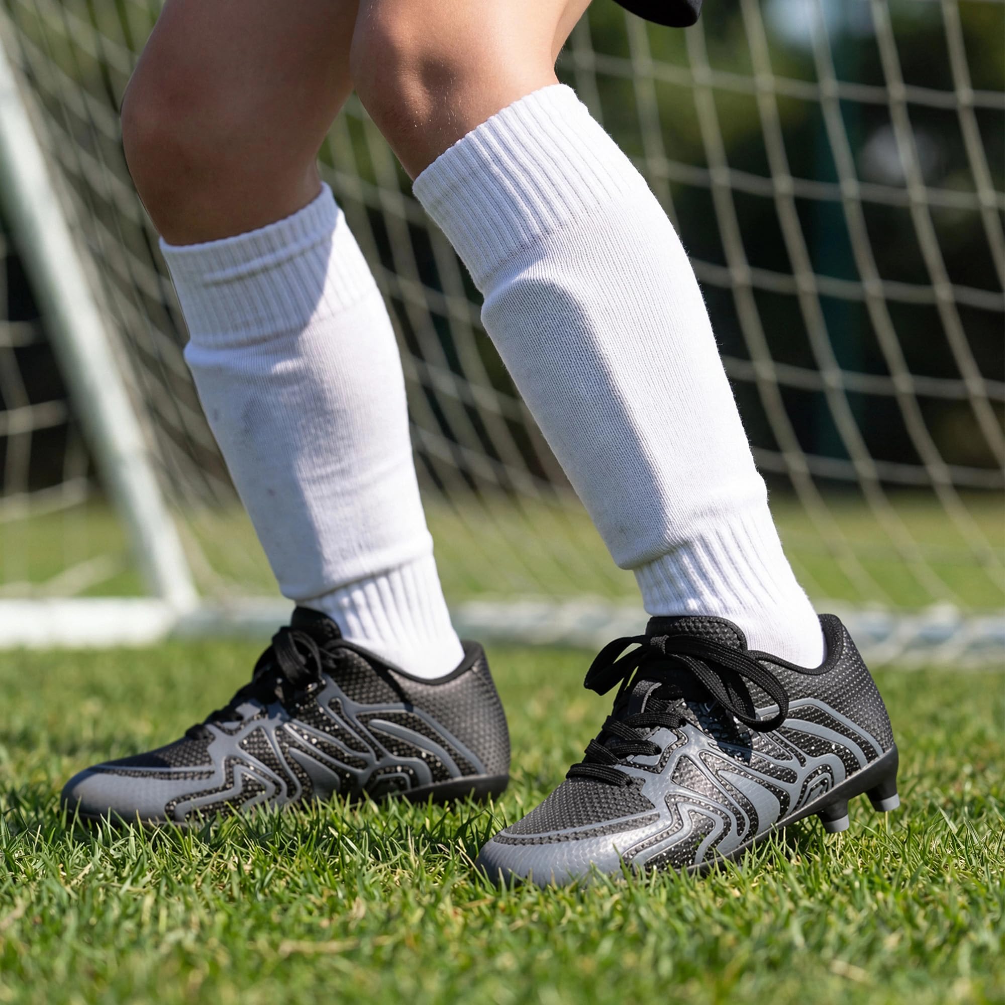 DREAM PAIRS Boys Girls Soccer Cleats Youth Firm Groud Baseball Cleats Sport Athletic Outdoor Trainning Football Shoes for Little/Big Kid