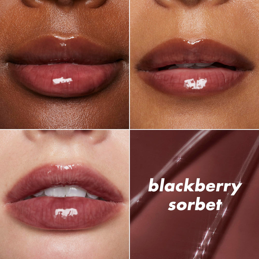 e.l.f. Glow Reviver Melting Lip Balm, Hydrating Tinted Lip Balm For A Glossy Finish & Soft, Supple Lips, Vegan & Cruelty-Free, Blackberry Sorbet