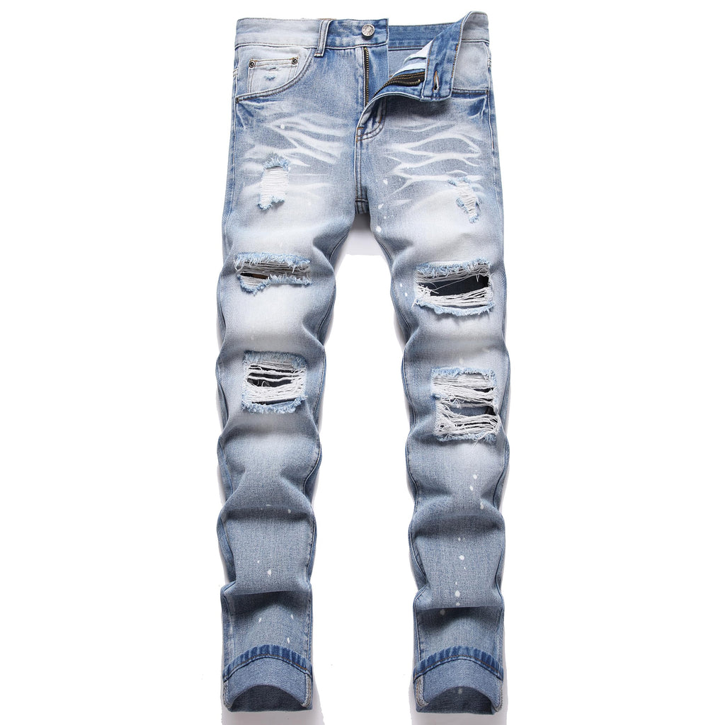 RXXKKK Men's Regular Slim Fit Jeans