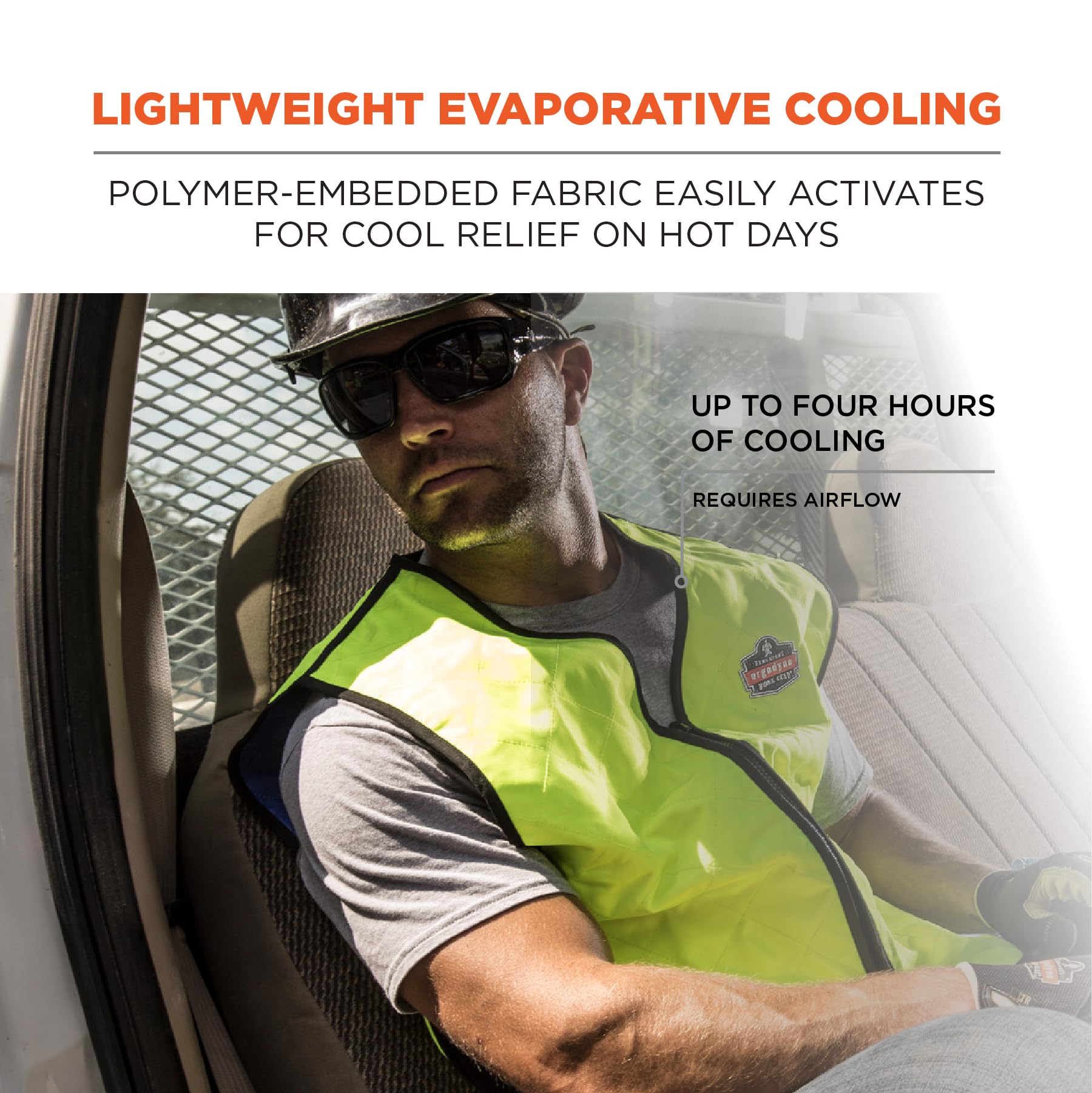 Ergodyne Chill-Its 6665 Evaporative Cooling Vest
