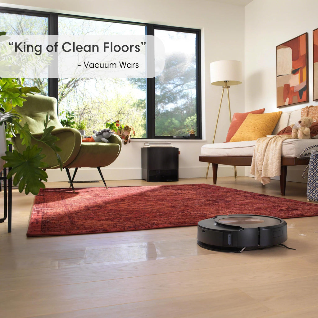 iRobot Roomba Combo j9+ Self-Emptying & Auto-Fill Robot Vacuum & Mop – Multi-Functional Base Refills Bin and Empties Itself, Vacuums and Mops Without Needing to Avoid Carpets, Avoids Obstacles