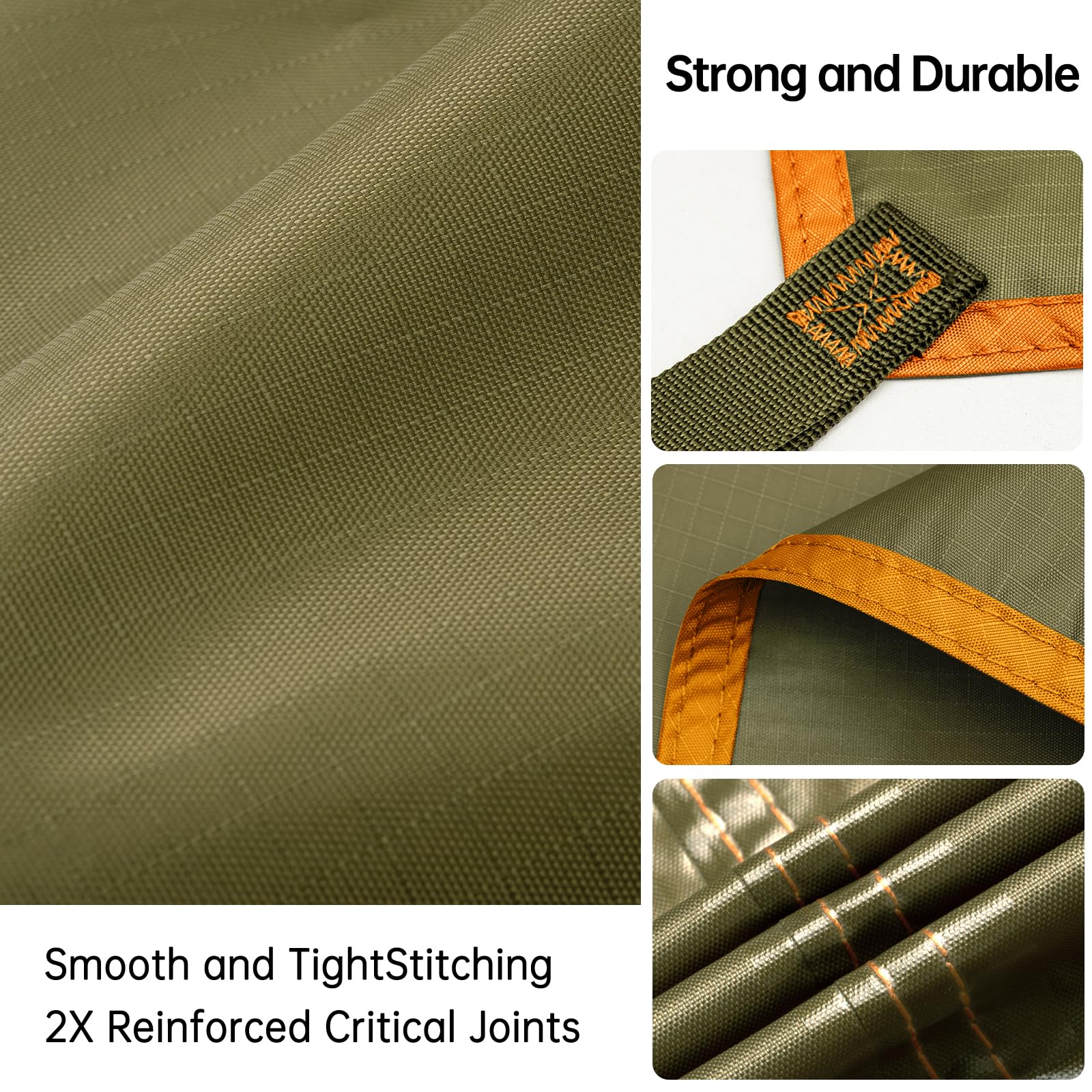 Free Soldier Waterproof Portable Tarp Multifunctional Outdoor Camping Traveling Awning Backpacking Tarp shelter Rain Tarp