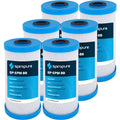 SpiroPure 10x2.5 0.5 Micron Carbon Water Filter CBR2-10 SMCB-2510 (12 Pack)