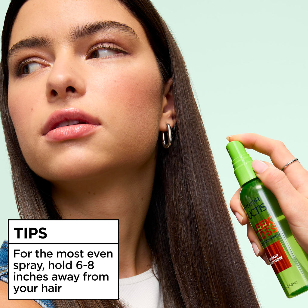 Garnier Fructis Style Brilliantine Shine Glossing Spray 3 Oz (Pack of 3)