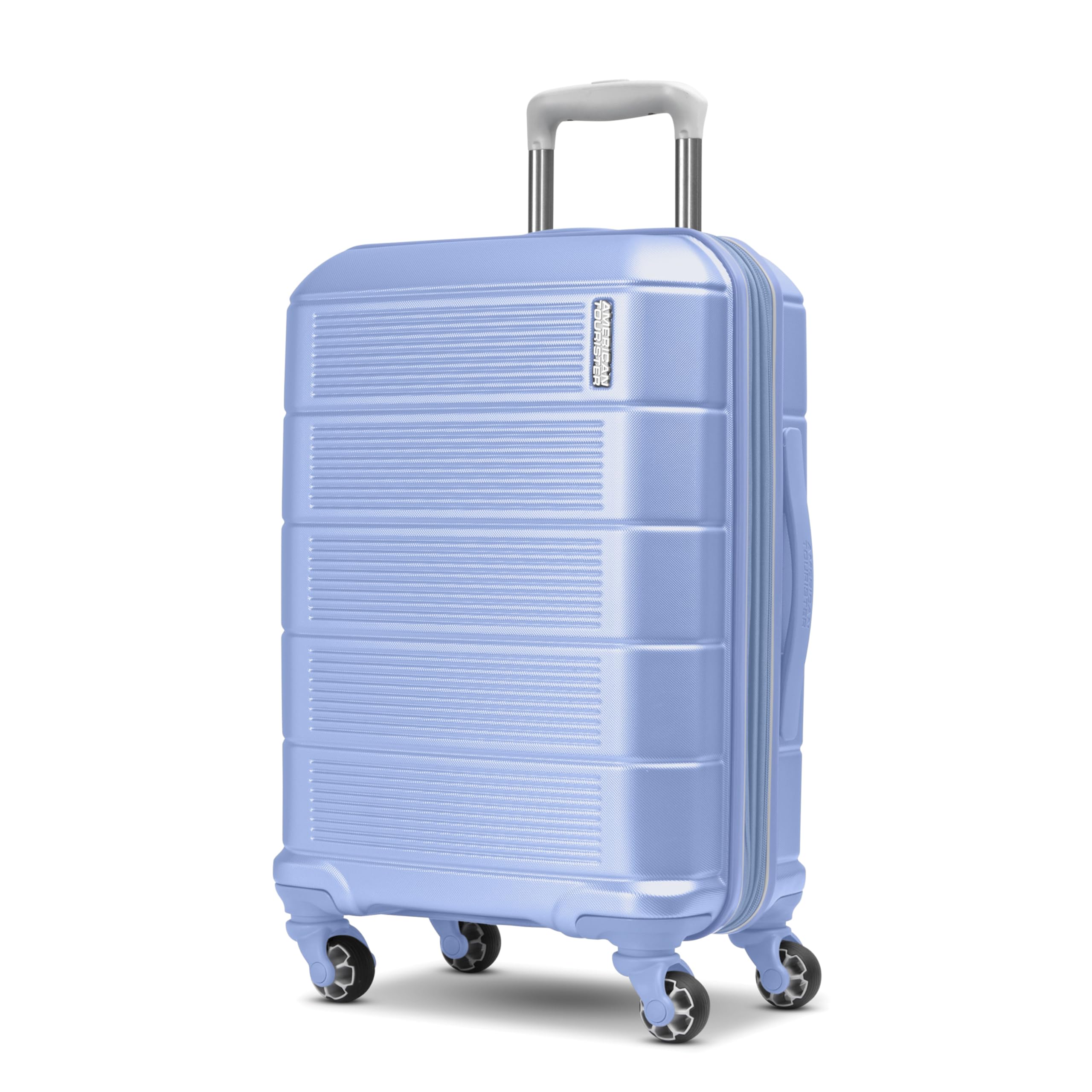 American Tourister Stratum 2.0 Expandable Hardside Luggage with Spinner Wheels, 2-Piece Set 20/28, Blue