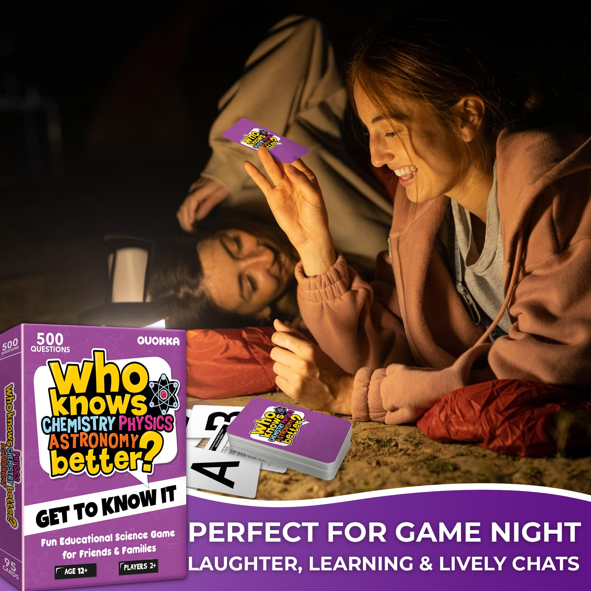 Family Board Games for Kids and Adults - Trivia Card Games for Kids 8-12 and Adults - Who Knows Me Better for Family Game Night - 500+ Facts Questions from Ages 6-8 — Fun Travel Car Activities for 5+