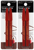 Myb Pncl Twin 01 Size 59tc Maybelline Expert Eyes Twin Brow & Eye Pencils Velvet Black .06 Oz