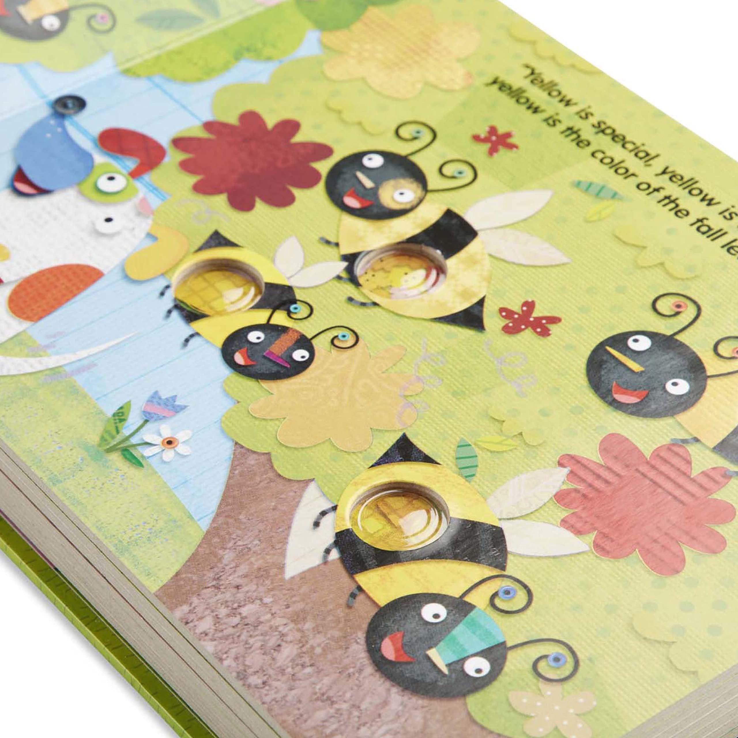 Melissa & Doug Poke-a-Dot! What’s Your Favorite Color? Interactive Children's Board Book with Buttons to Pop, Educational Sensory Toy for Toddlers & Preschoolers Ages 3+ - FSC Certified