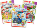 Melissa & Doug Water Wow! Paw Patrol Mess Free Coloring Book, Reusable Water-Reveal Activity Pad, 3-Pack, Skye, Chase, Marshall, Travel Toys, Party Favors, for Toddlers & Kids Ages 3+