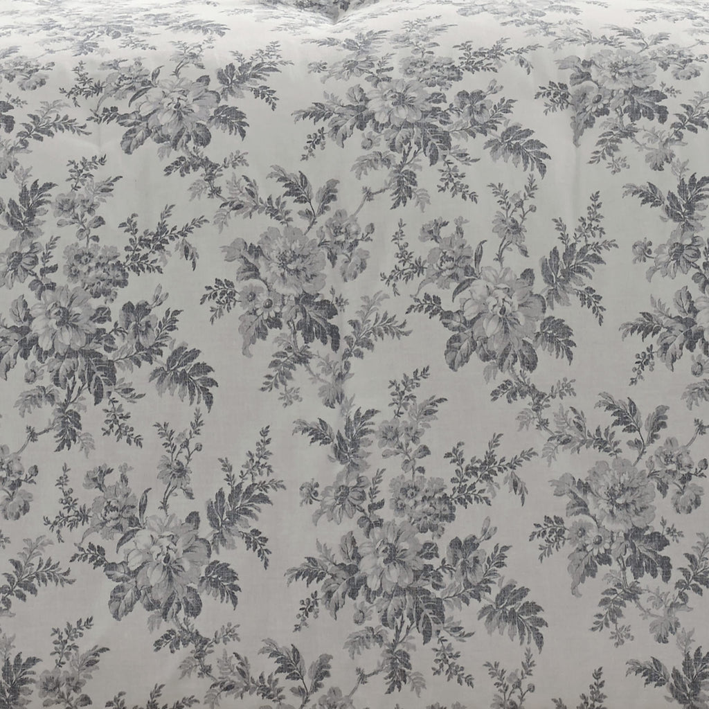 Laura Ashley - Duvet Set, Super Soft & Cozy Bedding, Includes Matching Shams & Bonus Throw Pillow Covers, Coquette Room Decor (Hope Patchwork Blue, Twin)