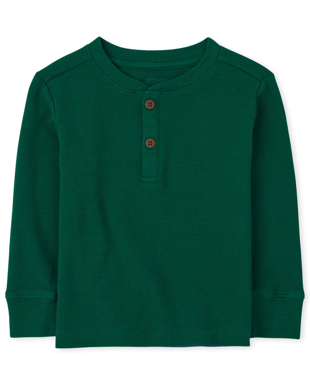 The Children's Place Boys and Toddler Long Sleeve Thermal Henley Shirt