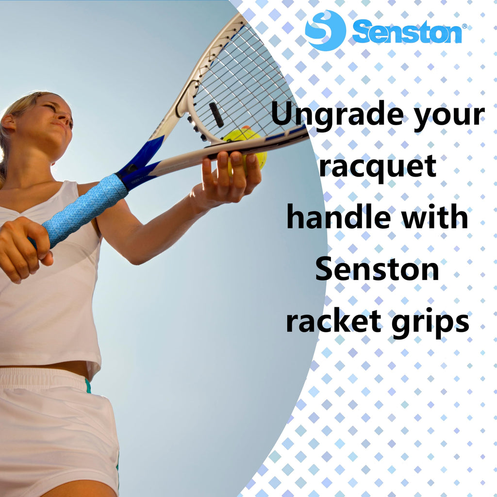 Senston New Rackets Grip Anti Slip Perforated Super Absorbent Tennis Overgrip Badminton Overgrip Pickleballs Overgrip