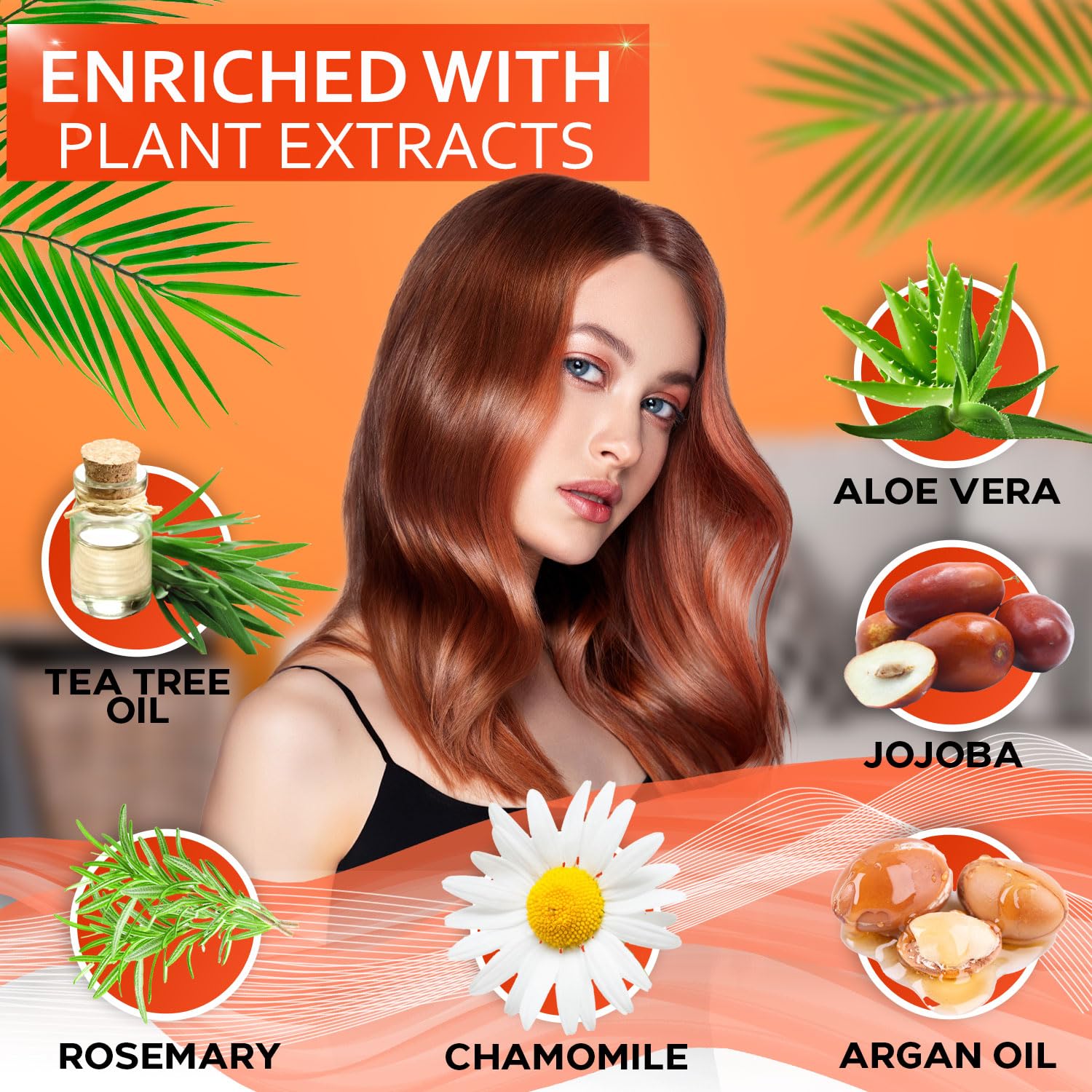 Apple Cider Vinegar Deep Conditioning Mask - Treatment for Dry Damaged Hair and Split End Repair - Sulfate Free Formula with Collagen, Keratin and Argan Oil - For Flaky Scalp and Dandruff Relief